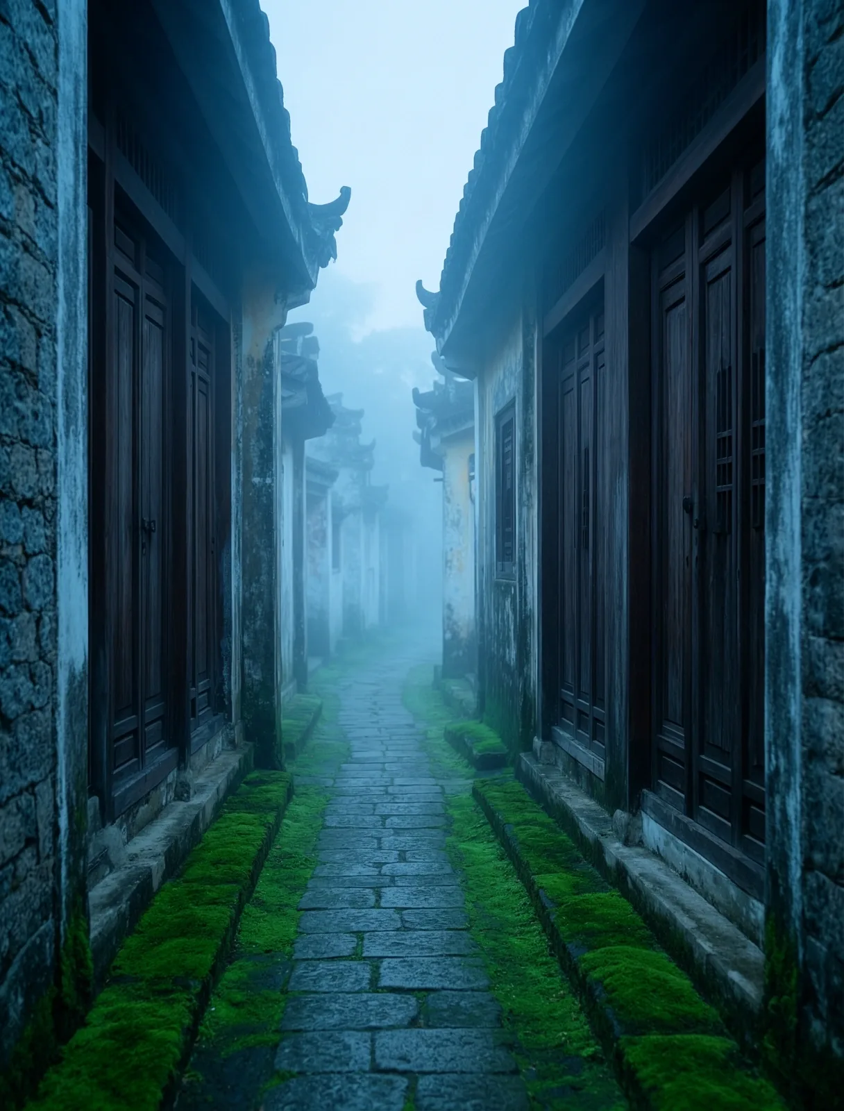 台南早晨的安靜街道，象徵思考與交流的空間
